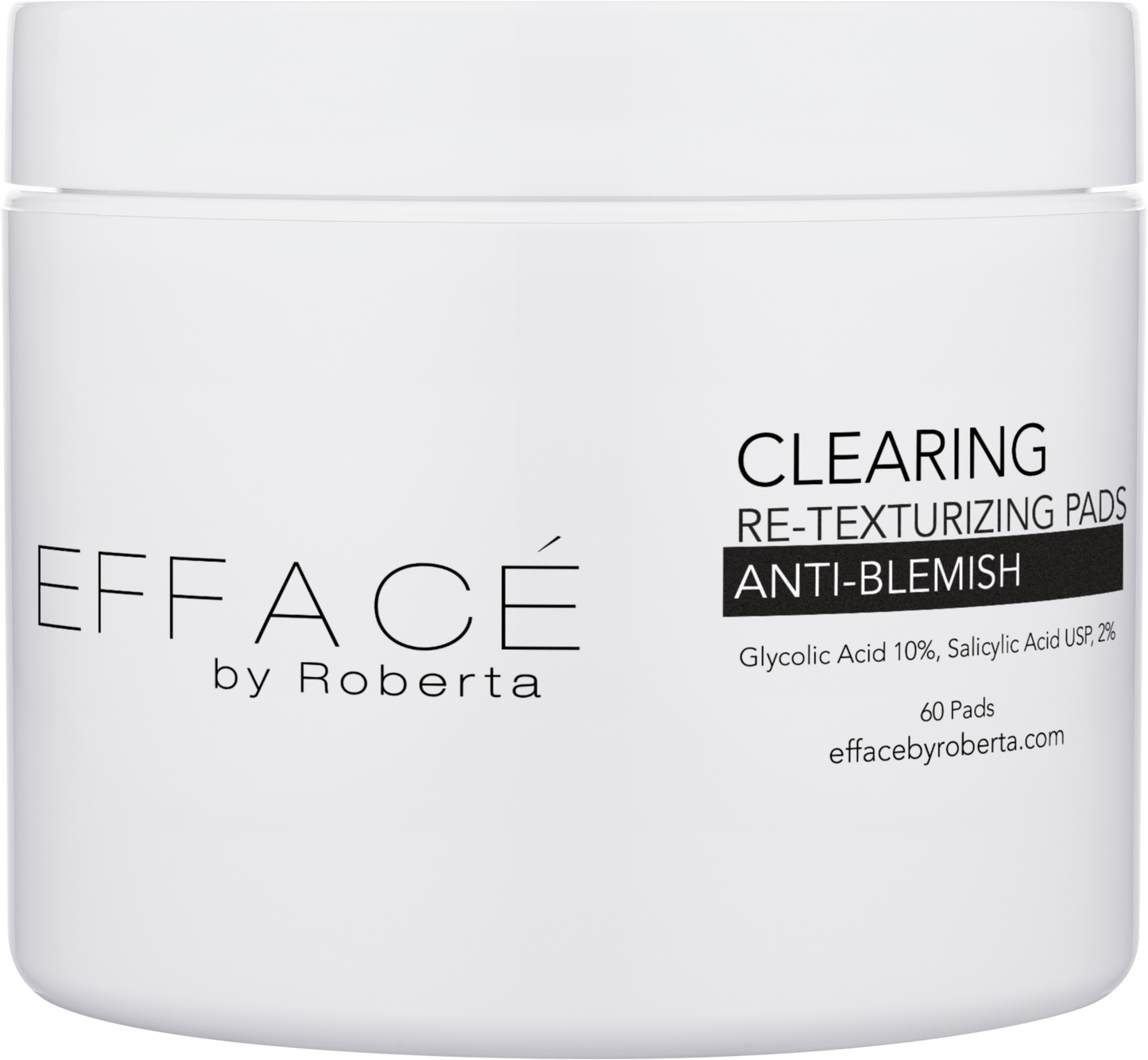 EFFACÉ by Roberta Clearing Re-Texturizing Pads (Anti-Blemish)