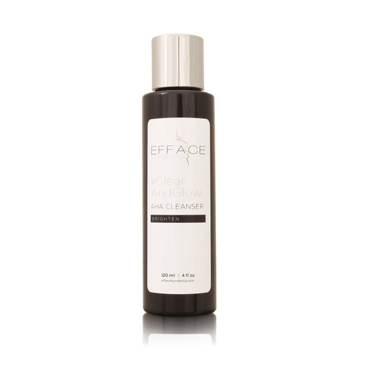 EFFACÉ Brightening AHA Cleanser: #ClearAndGlow 4.0 oz.