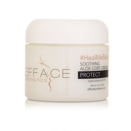 EFFACÉ Soothing Aloe Cort Cream: #HealMeBaby 2oz